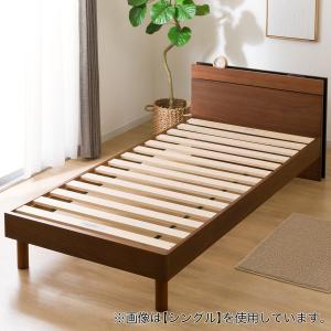 ニトリ（NITORI） ベッド すのこセミダブルベッドフレーム(MF-301 MBR