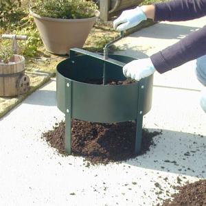 笹川農機 電動 土ふるい機 B (篩い網4mm/7mm 2種付) ※個人宅配送不可