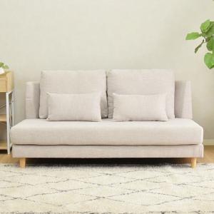 ニトリ（NITORI） ソファー ソファ 2人掛け 布張りソファ(NP A4R FC DR