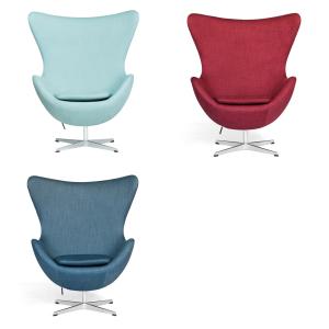 エッグチェア リプロダクト ラウンジチェア ファブリックモデル 受注