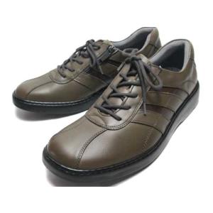 HONTONIRAKUDA 330 キャメル ファスナー付きカジュアルウォーキング