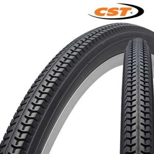自転車 タイヤ 26インチ 27インチ 1本 CST C1074N ブラック ママチャリ