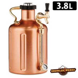 GrowlerWerks uKeg ビアサーバー ステンレス 64oz（1893ml
