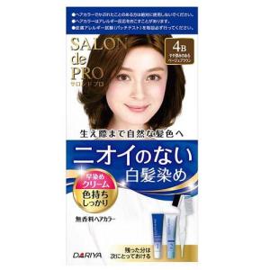 サロンドプロ 無香料ヘアカラー 早染めクリーム4E エレガントブラウン