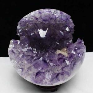 アメジスト ファントム (訳あり品) ポイント 六角柱 ブラジル産 幻影紫