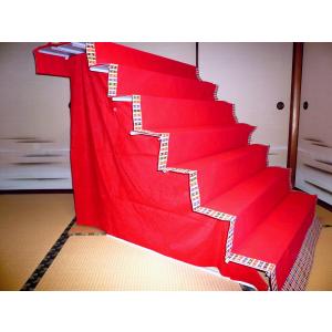 40号 間口120cm 五段 スチール製 ひな壇 （普及タイプ） 雛人形用 ひな