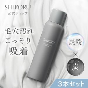 SHIRORU（シロル） クリスタルホイップ ブラック 120g 洗顔 洗顔後