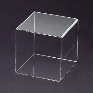 友屋 アクリル4面ボックス 透明 300角 靴 シューズ 陳列 アクリル