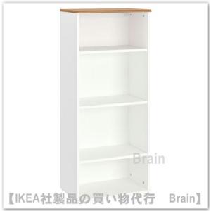 イケア（IKEA） HEMNES/ヘムネス 本棚90×198cm ホワイトステイン
