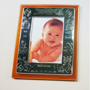 銀仕上バースレコードフレーム ダブル型 : シルバーオオノヤフー店