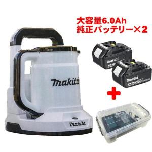 マキタ（makita） KT360DZW(白) 充電式ケトル 36V(18V×2本使用) 本体