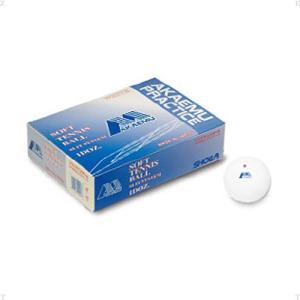 送料無料》アカエムプラクティス ソフトテニスボール 練習球 1箱(1