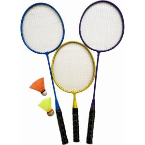 MIZUNO（ミズノ） ファミリーバドミントン ラケット 3本セット