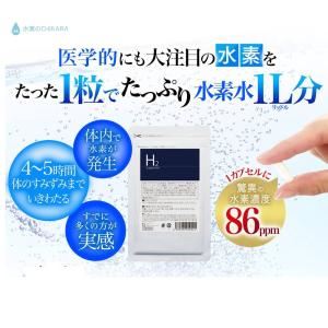 医療の現場から生まれた水素サプリメント H2supplement （60粒