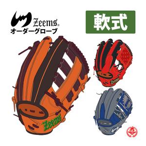 Zeems（ジームス） 野球 軟式グラブ グローブ 内野手用(中) 右投げ用