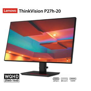 ThinkVision 2022年モデル lenovo 液晶モニター P27h-20 27インチ