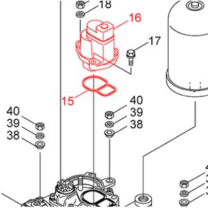 川本ポンプ カワエースNR155S・NR156S ファインセンサー(16) PSF-4-1.0