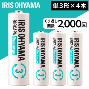 IRIS OHYAMA（アイリスオーヤマ） 電池 乾電池 単4電池 単四電池 充電
