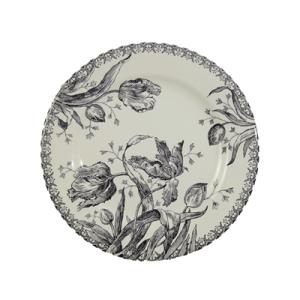 GIEN ジアン チューリップ ノワール デザートプレート22cm