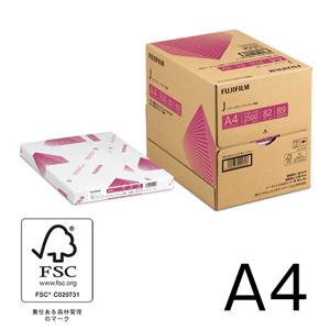 FUJIFILM（フジフイルム） A4プリンタ用紙 J 2500枚/10冊/箱 Z979 富士