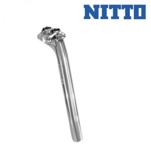 NITTO 日東 RB-010 25.4 ブルホーンバー シルバー : バイシクル