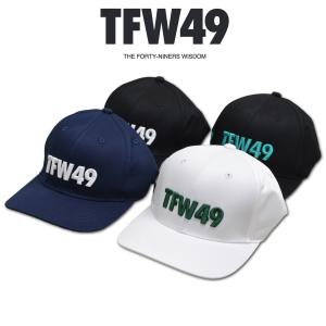 TFW49 キャップ TFW CAP T132220011 BLACK WHITE : DEPARTMENTSTORES