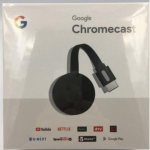 クロームキャスト グーグル Google Chromecast with TV 4Kモデル