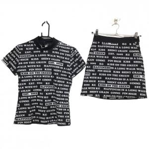 超美品】キスオンザグリーン 上下セットアップ(ベスト×スカート