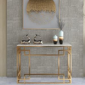 クロシオ ミラーコンソールテーブル 高さ80cm （ 玄関 ガラス サイド