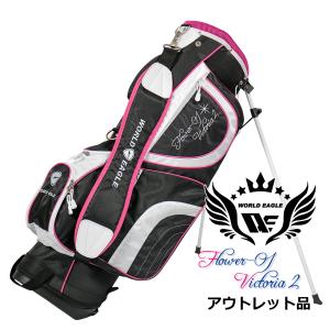 WORLD EAGLE ゴルフバッグ 大人色らしいおしゃれなレディース キャディ