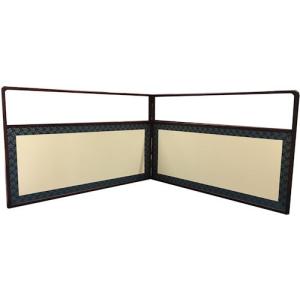 風炉先屏風 尺八寸 1尺8寸 上透し 玉桑枠 裏遠山 茶道具 茶室用品 茶席