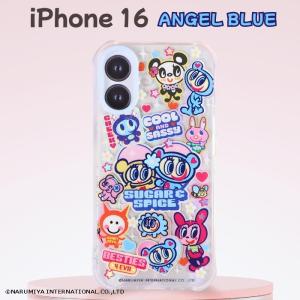 iPhone 15 Pro ケース エンジェルブルー キャラクター iPhone15Pro