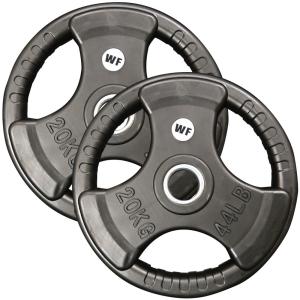 WILD FIT（ワイルドフィット） オリンピックプレート 20kg [2枚組