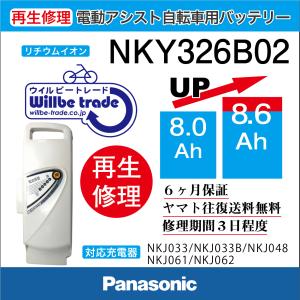 Panasonic（パナソニック） 電動自転車 バッテリー NKY325B02 （8Ah