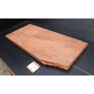 花梨 カリン 一枚板 半円 テーブル 220〜590×40×1000mm 送料無料