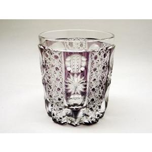 TR013P瀧澤硝子工芸 江戸切子伝統工芸士・瀧澤利夫作 江戸切子 ＜五面