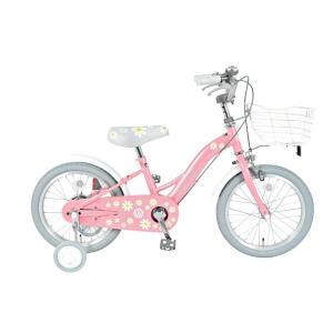 16インチ 身長95〜124cm 子供用自転車 ディズニープリンセス ゆめラブS