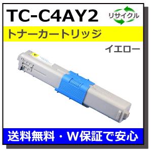 沖データ TC-C4AY2 イエロー トナーカートリッジ 国産リサイクルトナー