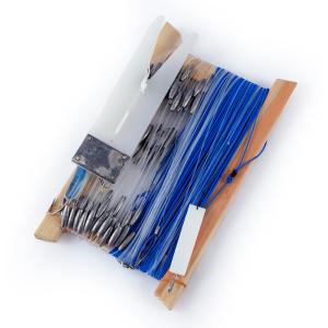 岡野釣具店 ビシヨマ 鉛サイズ 2匁 500個 間隔 20cm 40号 100M : 釣具