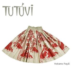 フラダンス衣装 パウスカート TUP-FT547 TUTUVIパウ ボルケーノフォグ