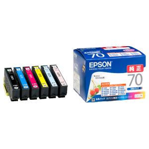 エプソン（EPSON） 純正インク IC6CL70L 6色セット（増量）目印