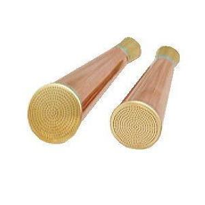 根岸産業 ステンレス製 竿長如雨露 4号 (盆栽ジョーロ 約4L 斜口4号