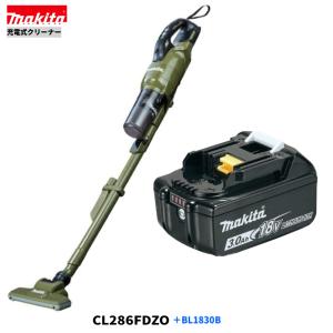 マキタ（makita） CL286FDZO + BL1860B 18V 充電式クリーナ 本体+6.0Ah