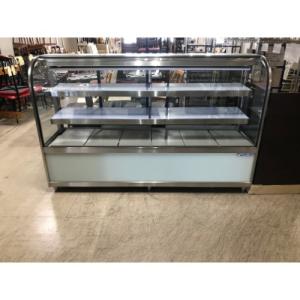 水冷式／本体のみ】 ダイヤ 対面冷蔵ショーケース W1800xD800xH1110