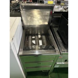 タニコー 2槽フライヤー NB-TGFL-C67W 都市ガス 670×600×800 中古厨房