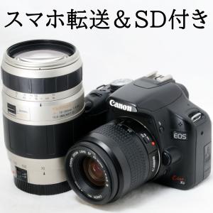 EOS Kiss 一眼レフカメラ 初心者 中古 一眼レフ Canon X7 レンズセット