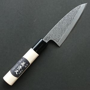 堺宏之作 白鋼 霞仕上げ 水牛桂柄 柳刃包丁 270mm(9寸)（刺身包丁