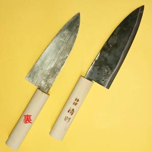 堺宏之作 白鋼 霞仕上げ 水牛桂柄 柳刃包丁 270mm(9寸)（刺身包丁