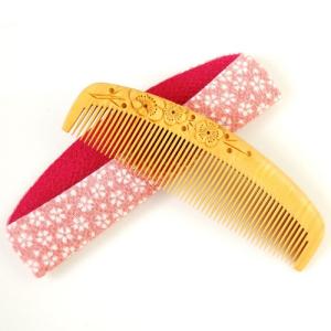 当店人気！】髪サラサラ 4寸5分 解櫛 つげ櫛 高級国産 さつまつげ