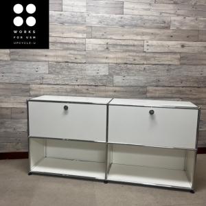 USM USM Haller ハラーシステム 2列2段デスクキャビネット 右上段